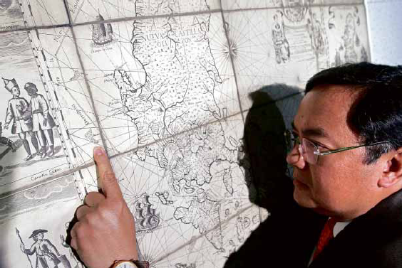MEL VELARDE points to Bajo deMasinloc, now known as Panatag or Scarborough Shoal, as incontrovertible proof that it has always been part of the Philippines. RICHARD A. REYES